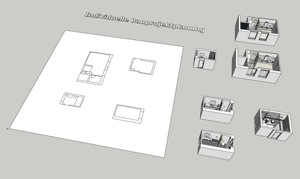 3D mit SketchUp, CadVilla, Becker Cad und FreeCad