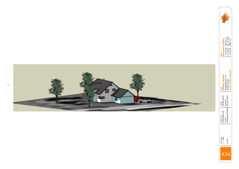 Vorentwurf Haus